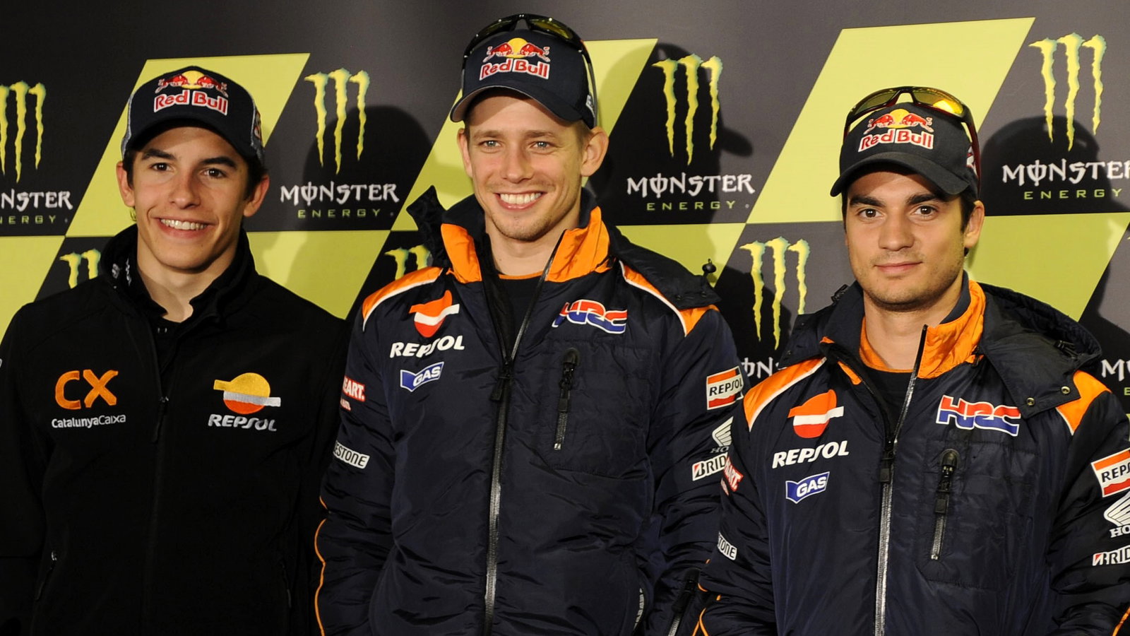Marquez, Stoner, Pedrosa